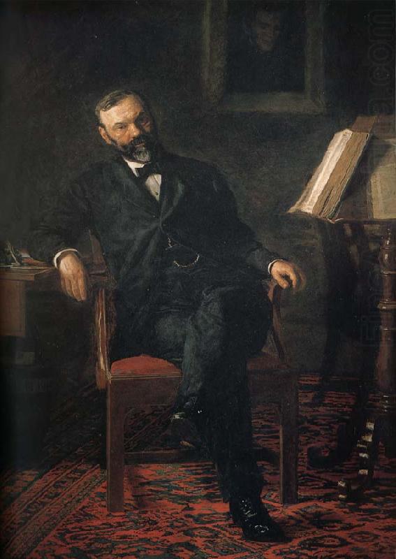 Thomas Eakins Dr. Brinton china oil painting image